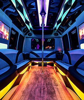 Party bus rental in Winnipeg